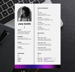 Option#1 Digital Résumé Applicant Packet