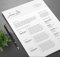 Option#2 Standard Résumé Applicant Packet
